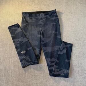 The North Face navy hiking leggings outdoor